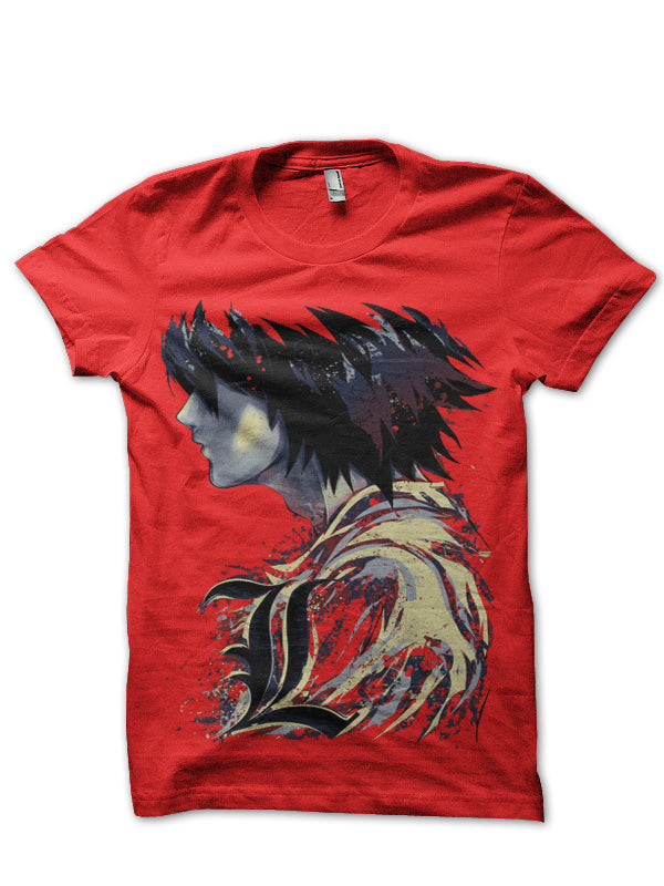 Death Note Red T-Shirt Hoodie, Sweatshirt | PureTeeCo.com