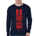 The Red Wedding Navy Blue Full Sleeve Tee Hoodie, Sweatshirt | PureTeeCo.com