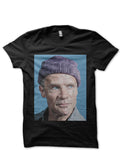 Red Hot Chili Peppers Half Sleeve Black T-Shirt Hoodie, Sweatshirt | PureTeeCo.com