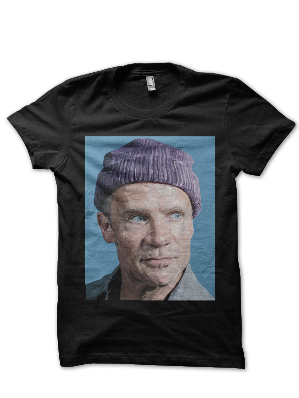 Red Hot Chili Peppers Half Sleeve Black T-Shirt Hoodie, Sweatshirt | PureTeeCo.com