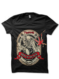 Iron Maidenâ€™s â€˜Trooper Red â€˜Nâ€™ Blackâ€™ Black T-Shirt Hoodie, Sweatshirt | PureTeeCo.com