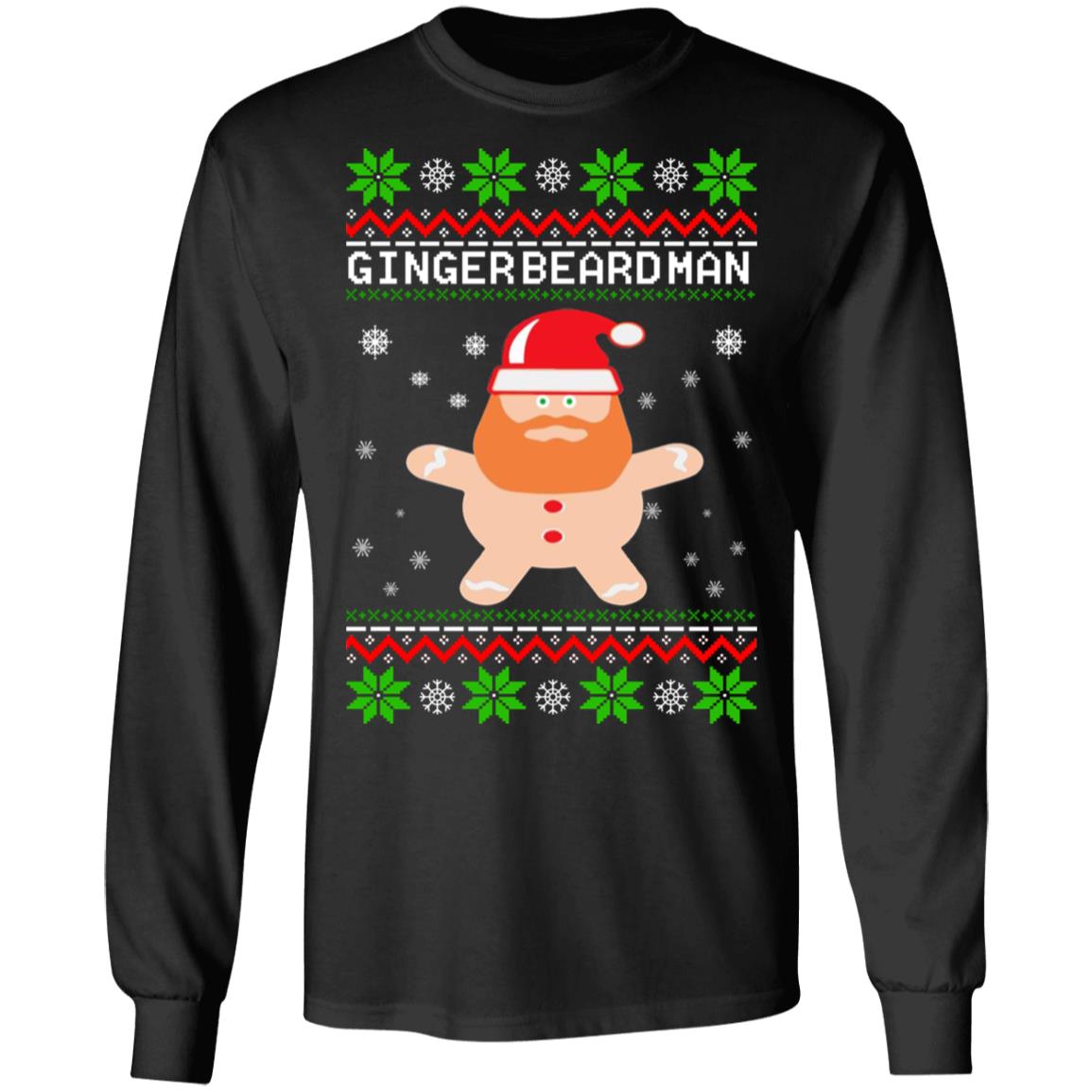 Ginger Beard Man Christmas Ugly sweater