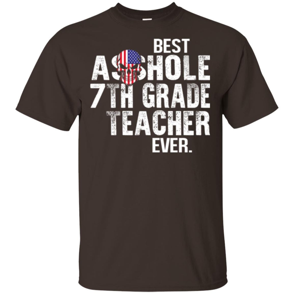 Asshole 7th Grade Teacher Ever T-Shirts, Hoodie, Tank