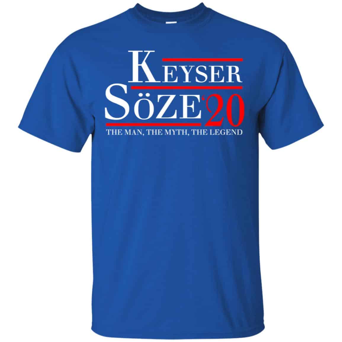 Keyser Soze 2020 The Man, The Myth, The Legend T-Shirts, Hoodie, Tank