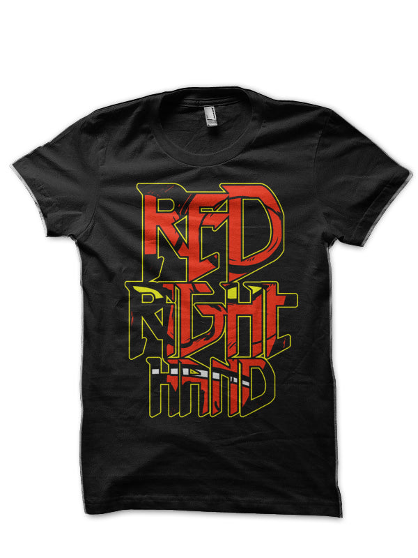 Red Right Hand T-Shirt Hoodie, Sweatshirt | PureTeeCo.com