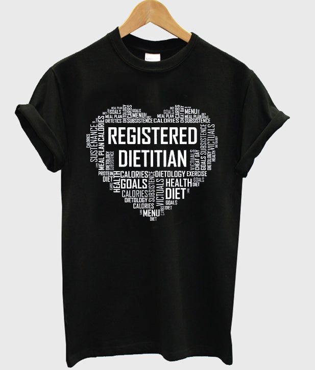 registered dietitian t-shirt Hoodie, Sweatshirt | PureTeeCo.com