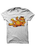 Garfield White T-Shirt Style001 Hoodie, Sweatshirt | PureTeeCo.com