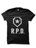 RPD â€“ Resident Evil 2 Black T-Shirt Hoodie, Sweatshirt | PureTeeCo.com