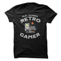 Retro Black T-Shirt Hoodie, Sweatshirt | PureTeeCo.com