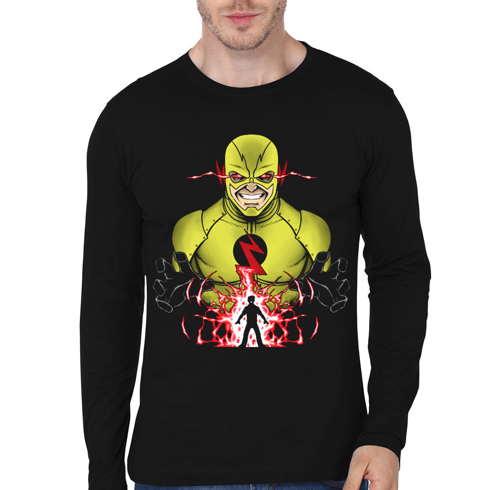 Reverse Flash Black Full Sleeve Tee Hoodie, Sweatshirt | PureTeeCo.com