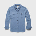 Rex Soft Knit Shirt - Blue Heather Hoodie, Sweatshirt | PureTeeCo.com (Image 1)