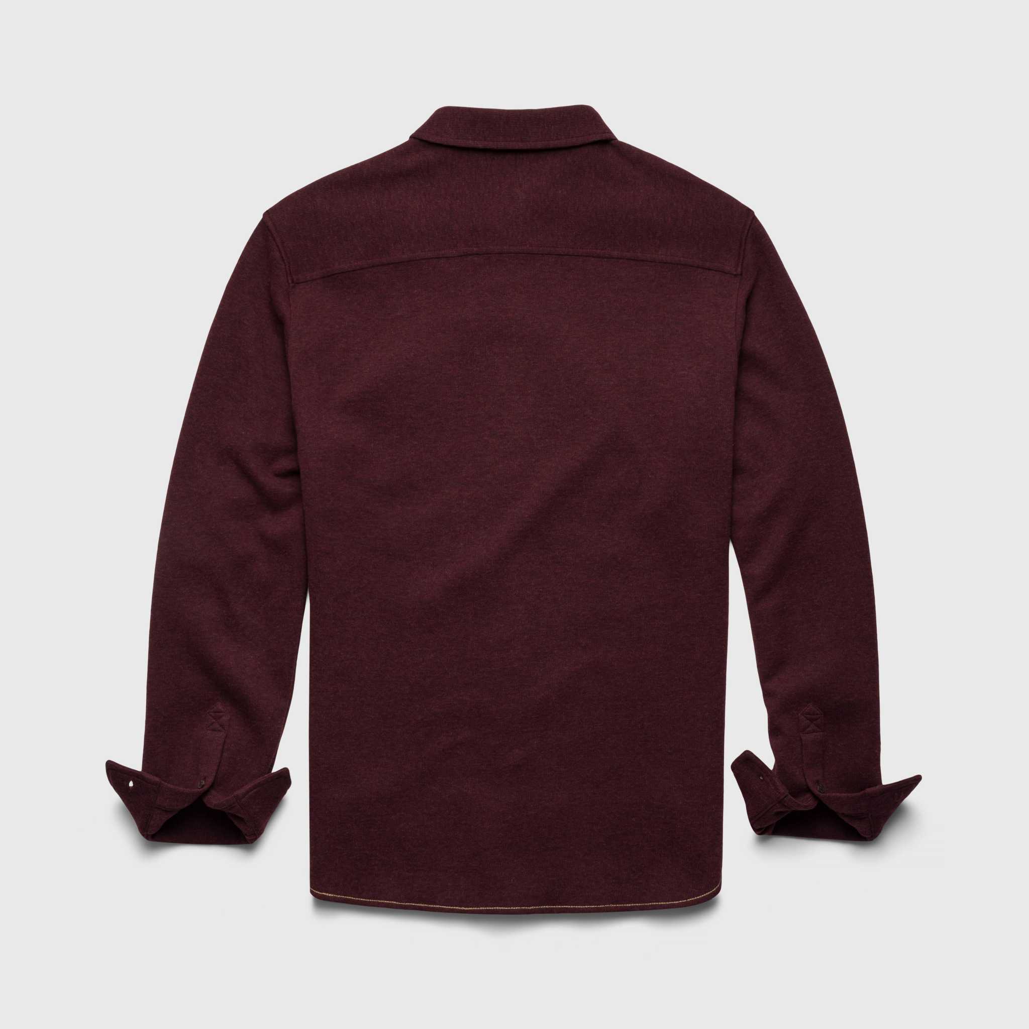 Rex Soft Knit Shirt - Cabernet Heather Hoodie, Sweatshirt | PureTeeCo.com (Image 2)