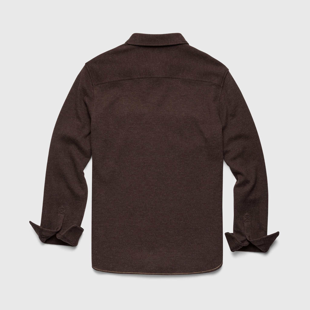 Rex Soft Knit Shirt - Dark Brown Heather Hoodie, Sweatshirt | PureTeeCo.com (Image 2)