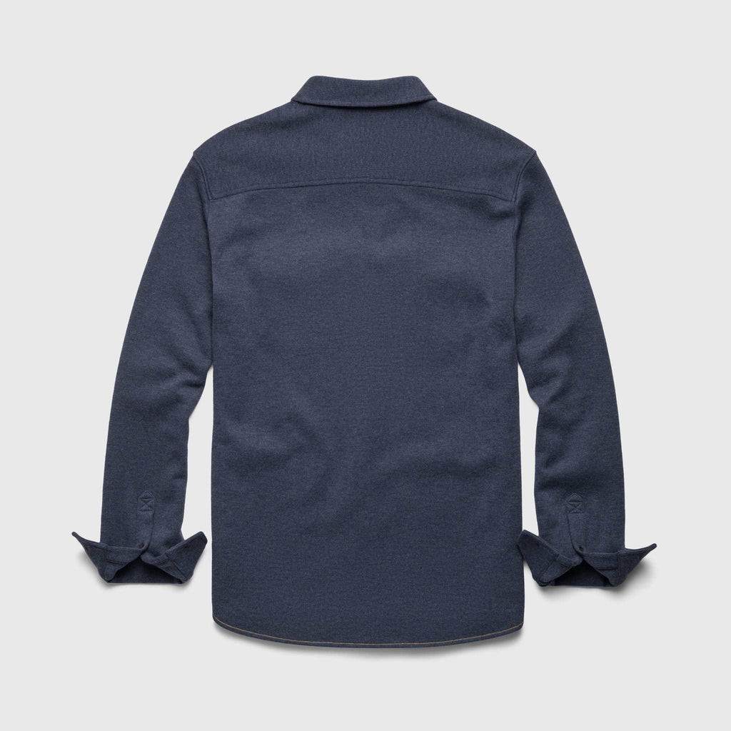 Rex Soft Knit Shirt - Navy Heather Hoodie, Sweatshirt | PureTeeCo.com (Image 2)