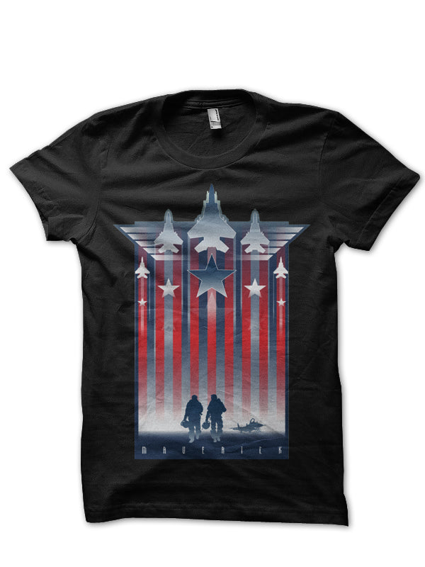 Maverick Black T-Shirt Style002 Hoodie, Sweatshirt | PureTeeCo.com