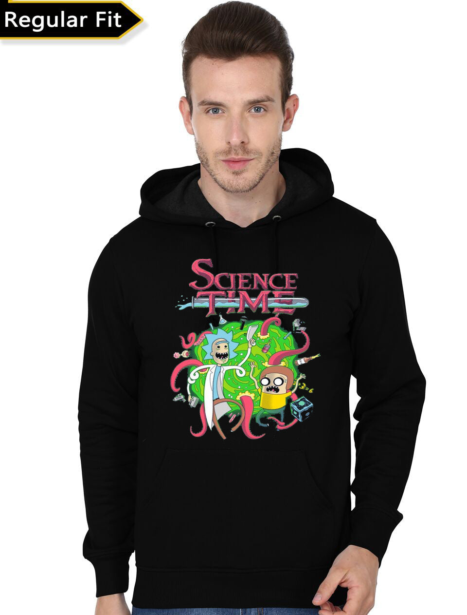Men of Science Black Hoodie T-Shirts, Sweatshirt | PureTeeCo.com
