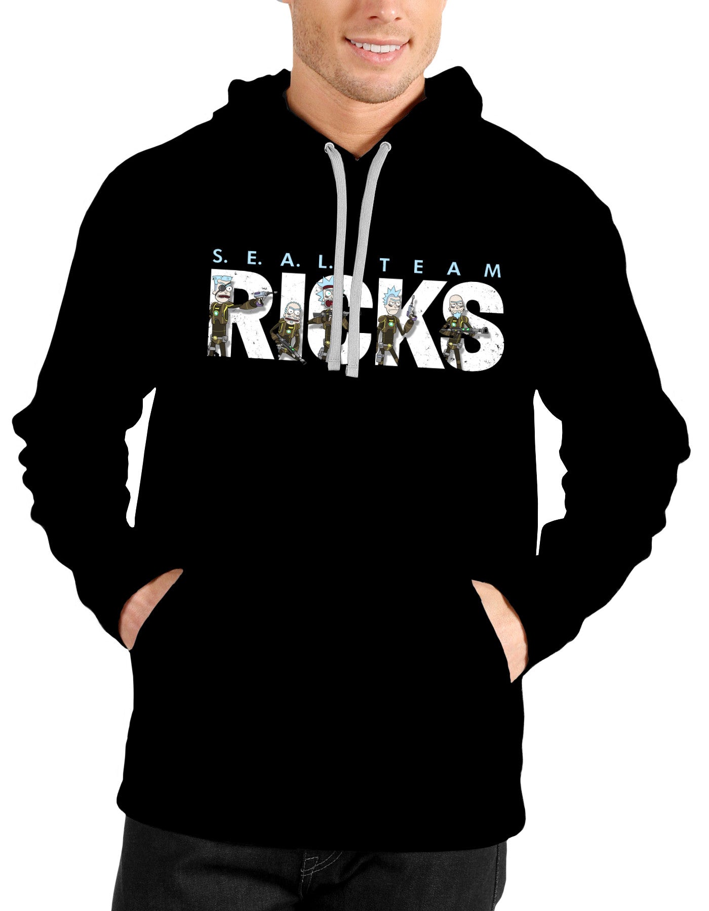 SEAL Team Ricks Black Hoodie T-Shirts, Sweatshirt | PureTeeCo.com