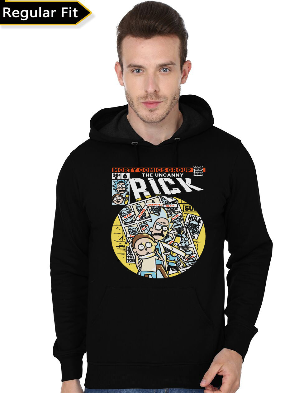 Days of Future Rick Black Hoodie T-Shirts, Sweatshirt | PureTeeCo.com