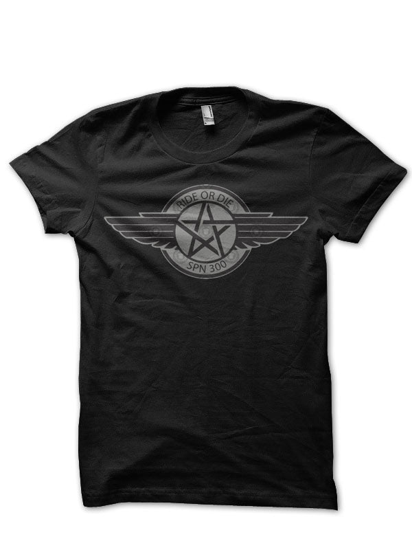 Supernatural Black T-Shirt Style006 Hoodie, Sweatshirt | PureTeeCo.com