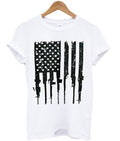 rifle flag t-shirt Hoodie, Sweatshirt | PureTeeCo.com