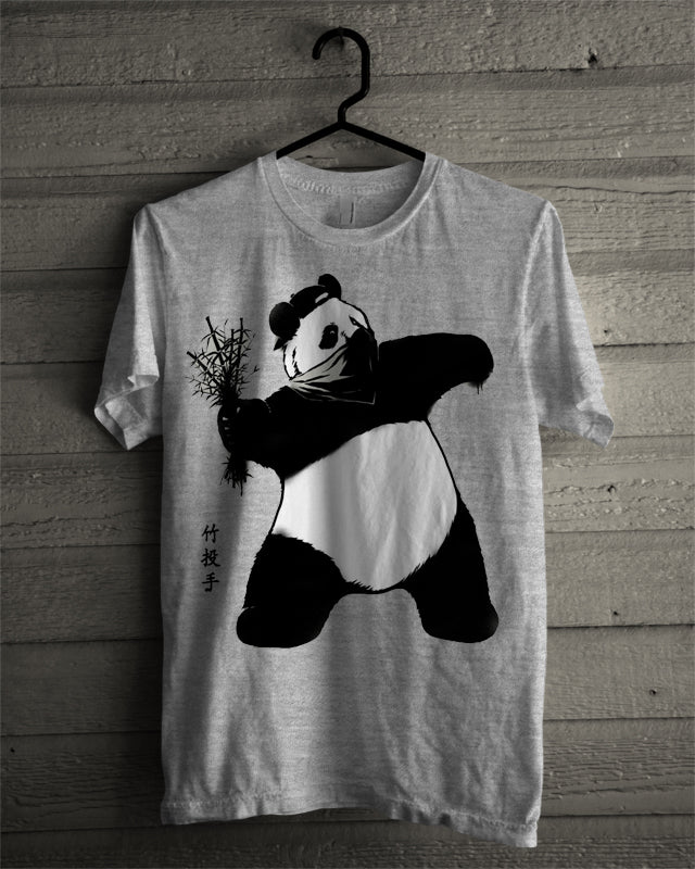 Riot Panda Tee Hoodie, Sweatshirt | PureTeeCo.com