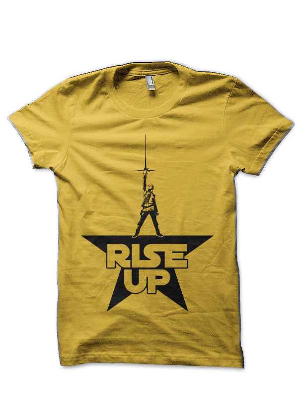 The Rise Of Skywalker Yellow T-Shirt Hoodie, Sweatshirt | PureTeeCo.com