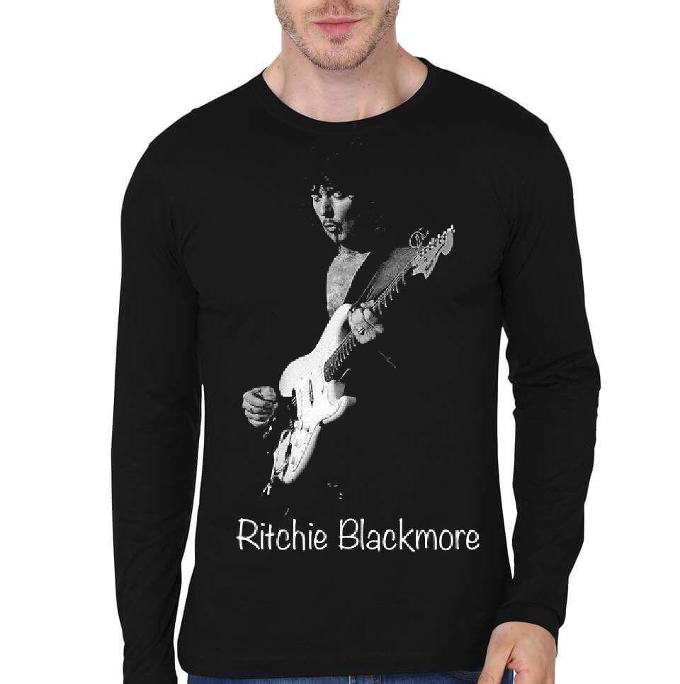 Ritchie Blackmore Full Sleeve T-Shirt Hoodie, Sweatshirt | PureTeeCo.com