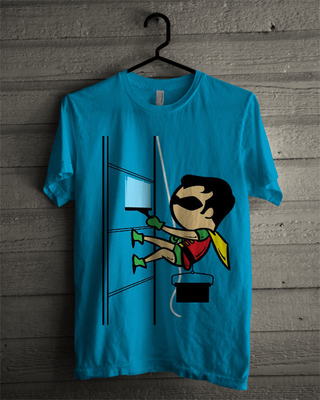Robin Sky Blue Tee Hoodie, Sweatshirt | PureTeeCo.com