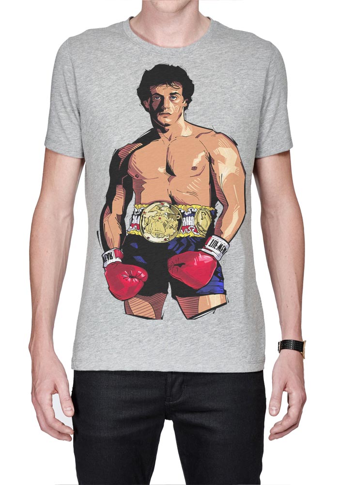 Rocky Balboa T-Shirts Style004 Hoodie, Sweatshirt | PureTeeCo.com