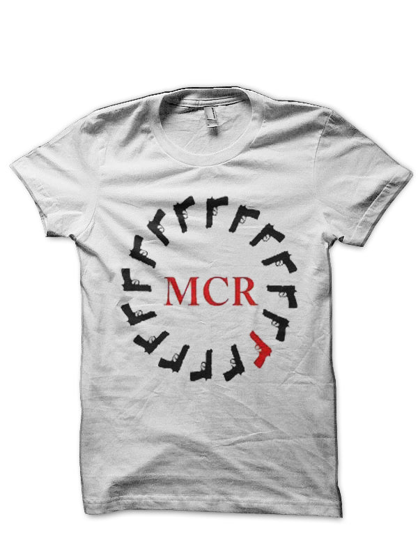 My Chemical Romance White T-Shirt Style001 Hoodie, Sweatshirt | PureTeeCo.com