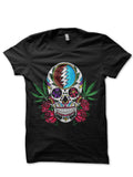 Grateful Dead Skull Black T-Shirt Hoodie, Sweatshirt | PureTeeCo.com
