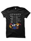 Be Like Friends Black T-Shirt Hoodie, Sweatshirt | PureTeeCo.com