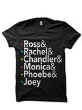 Friends Tv Show Black T-Shirt Hoodie, Sweatshirt | PureTeeCo.com