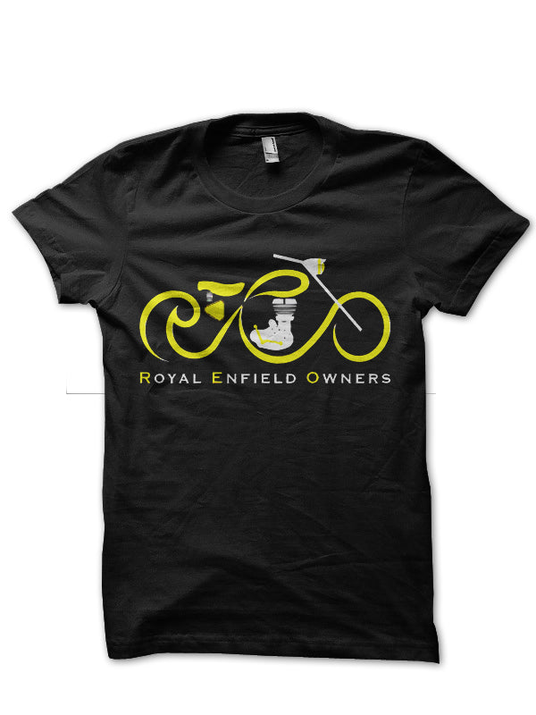Royal Enfield Black Tee Style001 Hoodie, Sweatshirt | PureTeeCo.com