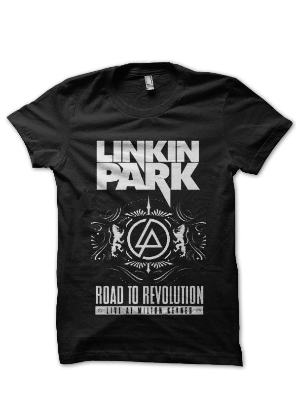 LP Road To Revolution Black T-Shirt Hoodie, Sweatshirt | PureTeeCo.com