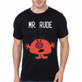 Mr. Rude Black T-Shirt Hoodie, Sweatshirt | PureTeeCo.com