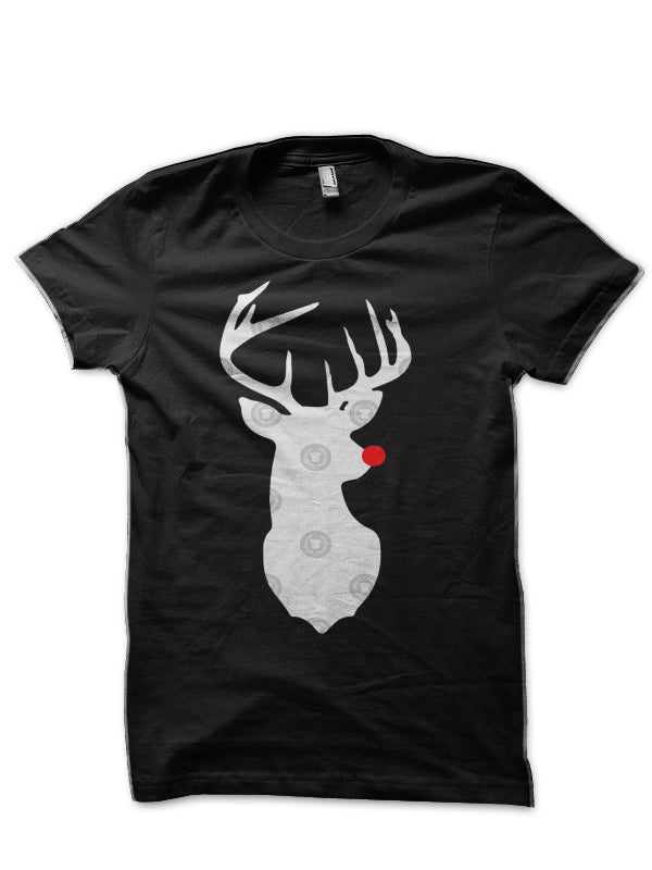 Minimalist Rudolph T-Shirt Hoodie, Sweatshirt | PureTeeCo.com