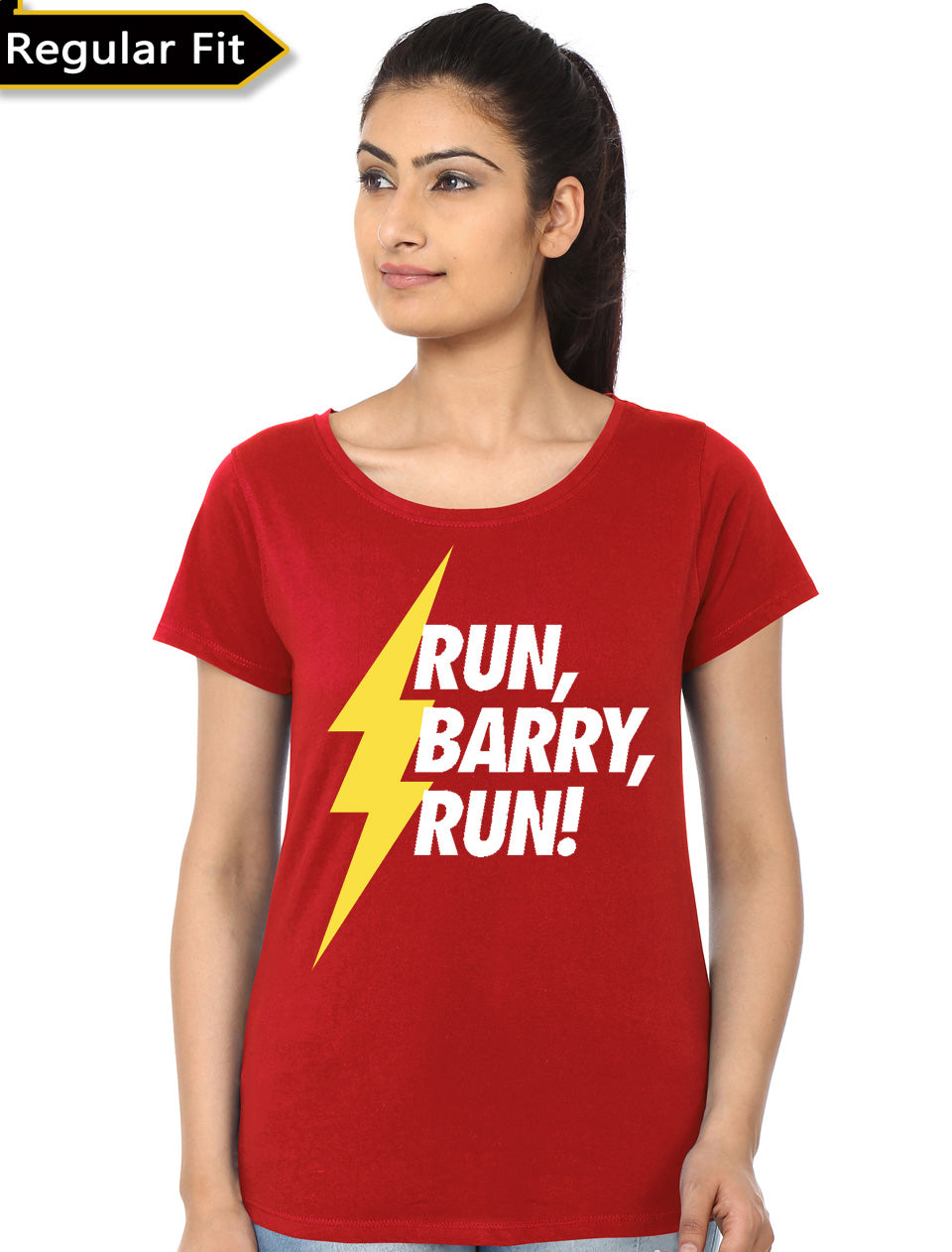 Run Barry Run Flash Red Girls T-Shirt Hoodie, Sweatshirt | PureTeeCo.com