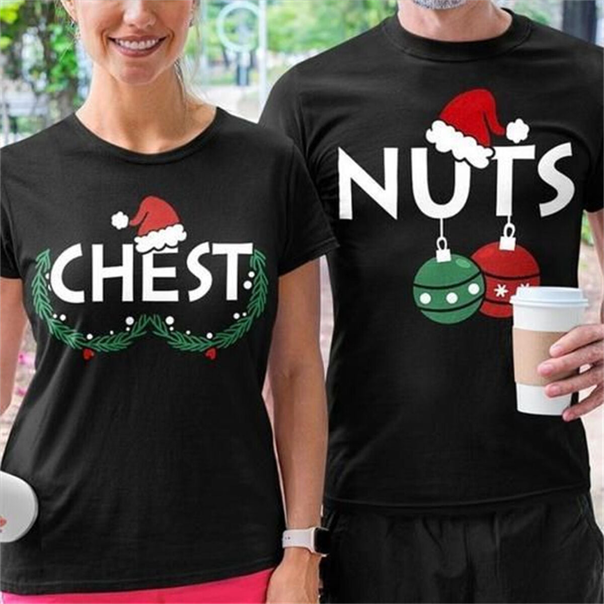 CHEST NUTS 1 TEE Hoodie, Sweatshirt | PureTeeCo.com (Image 1)