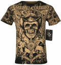 Xtreme Couture Affliction Men's T-Shirt CONJURING Skull Tattoo Biker S-5XL