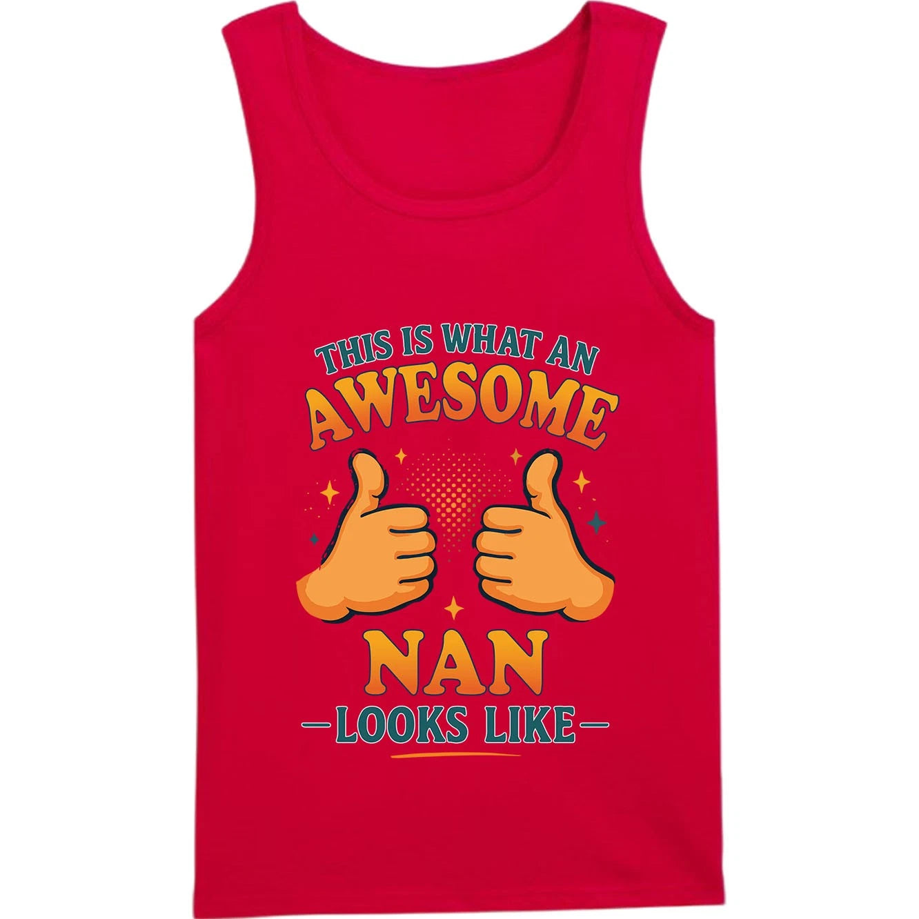 This is What an Awesome Nan Looks Like Vest - Gift for Men, Women, Kids