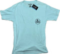 Salt Life Men’s Skull & Fillet Sea Green Pocket Graphic Cotton Shirt Sz M NWT