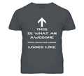Postal Service Mail Carrier Looks Like Arrow Simple T Shirt