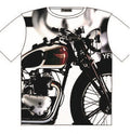 Vintage Triumph Motor Cycle T Shirt Street Fashion Mens Ladies
