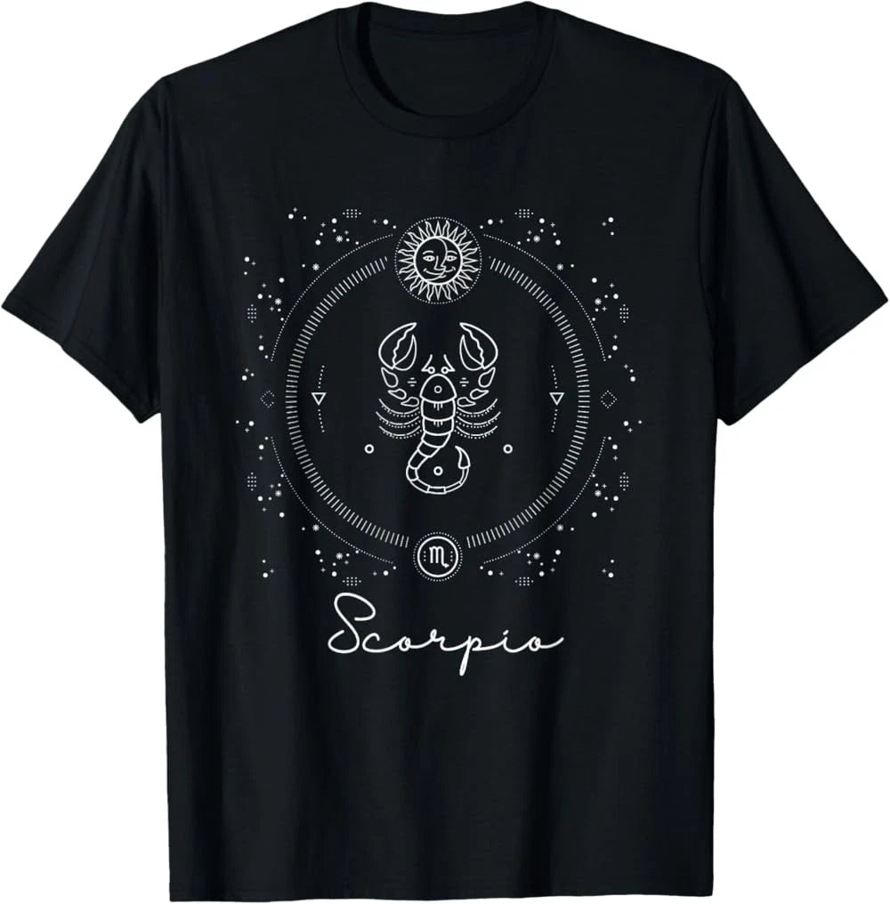 NEW LIMITED Scorpio Zodiac Sign Horoscope Astrology Scorpio T-Shirt