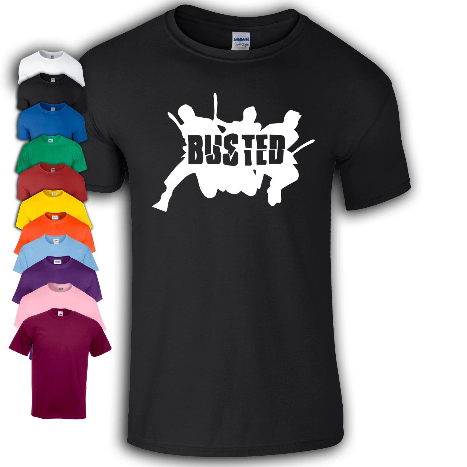 Busted T-Shirt | Mcfly | Pop Punk | Retro