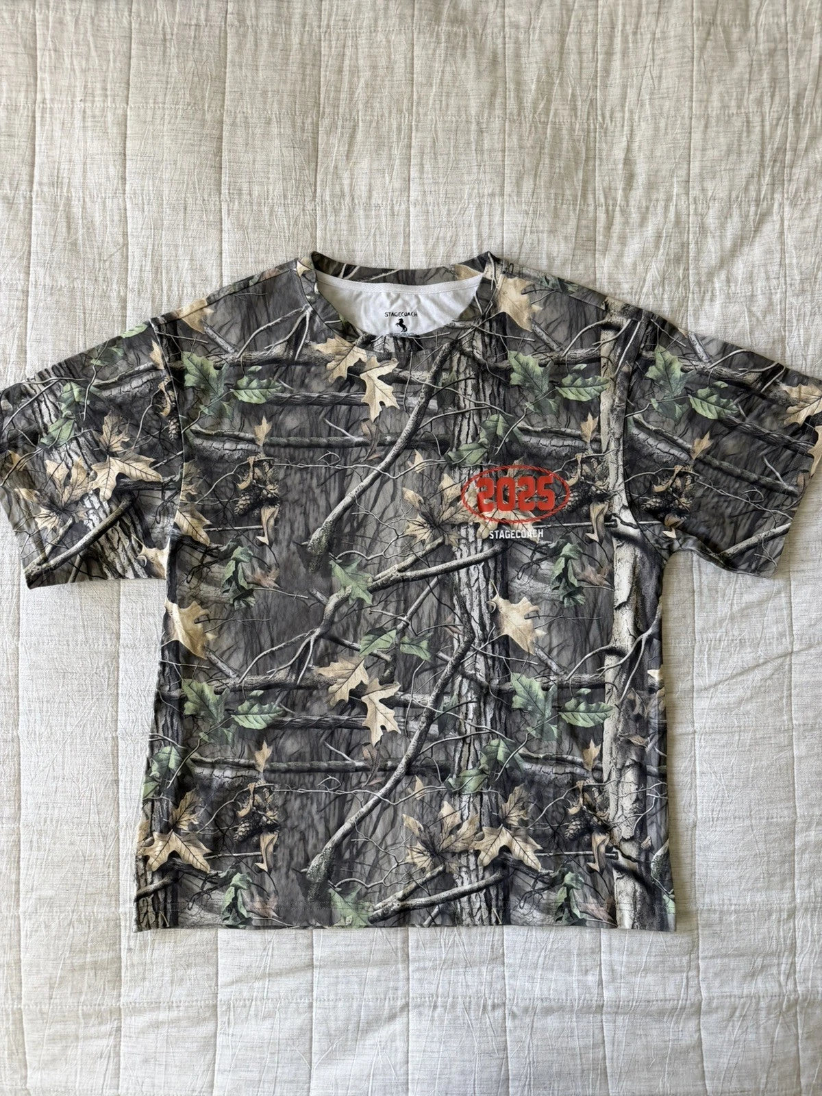 Stagecoach 2025 California’s Country Music Festival Camouflage T-Shirt Size M