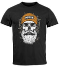 Men's T-Shirt Print Shirt Moin Skull Wind Rose Compass Skull Front Print
