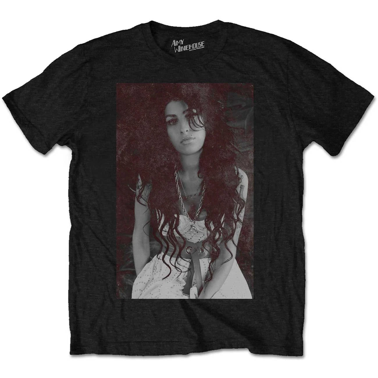 Amy Winehouse Back to Black Frank Pose 2 Licensed T-Shirt Men's