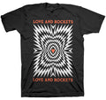Love And Rockets - Self Titled Album Cover - Large Black t-shirt
